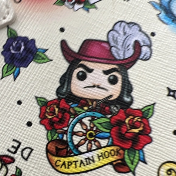 Disney Pop! by Loungefly Villains Tattoo Art Purse - Picture 6 of 10